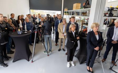 V Lenartu so slovesno otvorili novo čistilno napravo v Kidričevi ulici 1